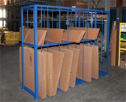 Beacon World Class - Cardboard Box Storage Rack